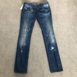 Diesel Lowky Straight-Leg Jean, Never Worn